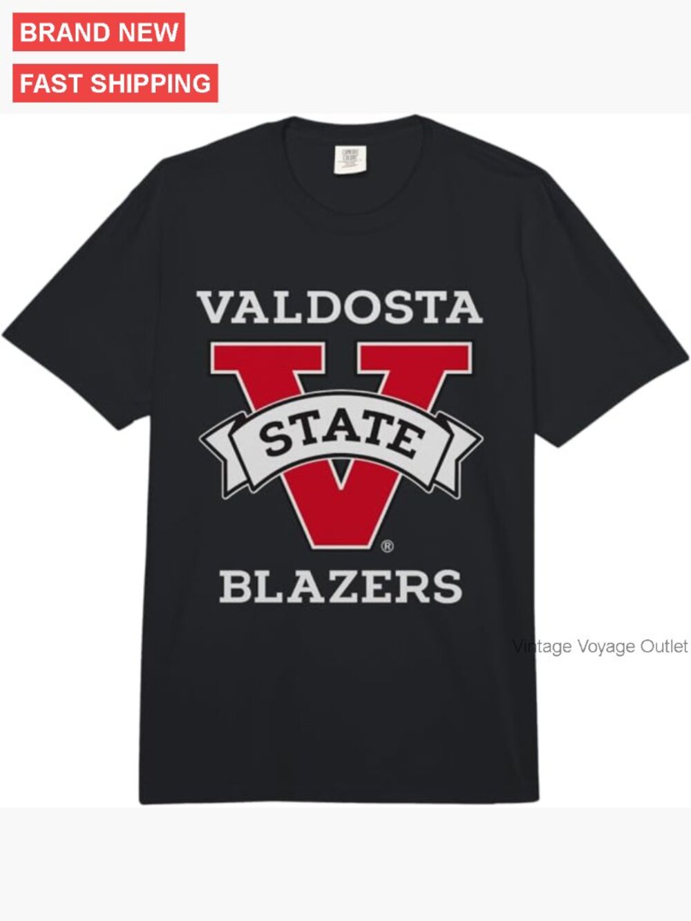 Heavyweight T-Shirt Officially Licensed Valdosta State Blazers Apparel